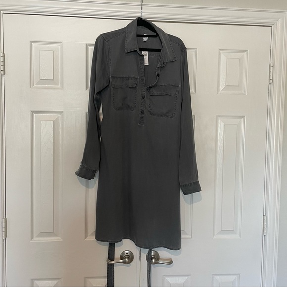 Gap Factory women’s shirt dress new with tags medium tall - Picture 3 of 6